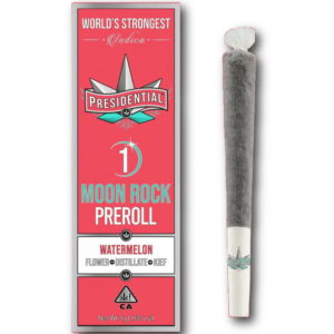 Presidential Watermelon indica moon rock infused pre-roll 1g — hemp wrap pre-roll