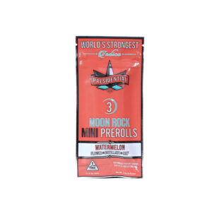 Presidential Watermelon indica moon rock infused pre-roll multipack 3-pack 0.5g